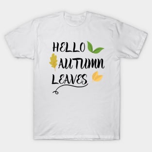 Hello autumn - fall autumn - Goodbye summer T-Shirt